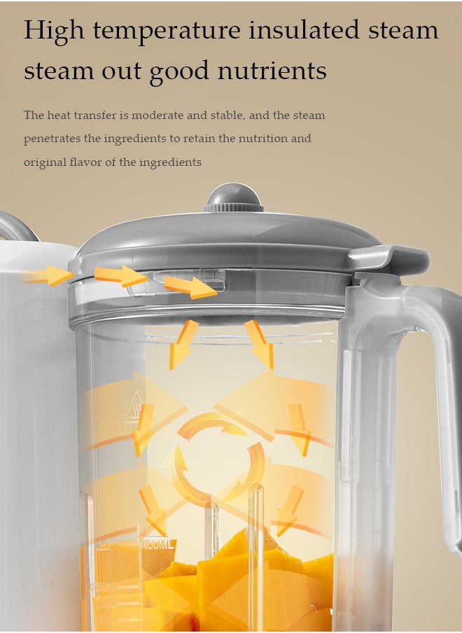 Baby Food Maker, Multifunction Processor, timed,Smart ControlSteam Pot, fully Auto Cooking & Grinding, Baby Food Warmer Mills Machine with Self Cleans Touch Screen Control LCDwith Self Cleans Touch Screen Control LCD Display