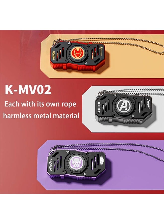 AVENGERS - Avengers KMV-02 Wireless Bluetooth Earbuds Gaming Headphones Long Battery Life Headset Low Latency HIFI Stereo Sound with Music Noise Cancellation Calls Black - Image 1