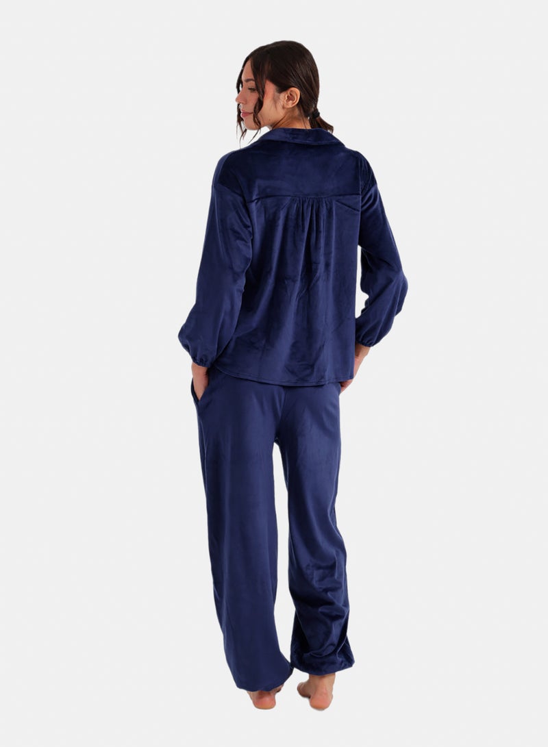 Carina Classic Button-Down Pyjama - Image 5