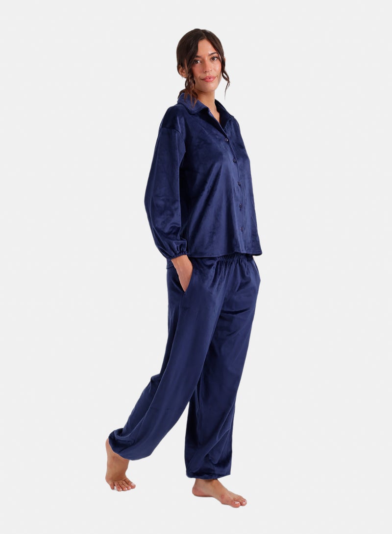 Carina Classic Button-Down Pyjama - Image 2