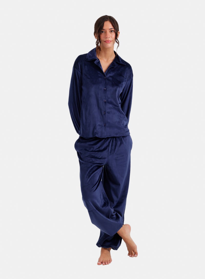 Carina Classic Button-Down Pyjama - Image 1