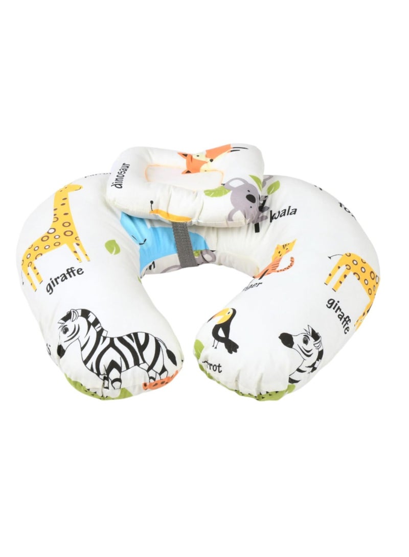Breastfeeding pillow for newborns, natural position, machine washable, supports the baby and is comfortable for the mother’s position and a sleeping pillow (multiple shapes and colors)  - Image 1