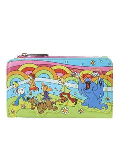 Scoobydoo Psychedelic Monster Chase Glow Gitd Flap Wallet