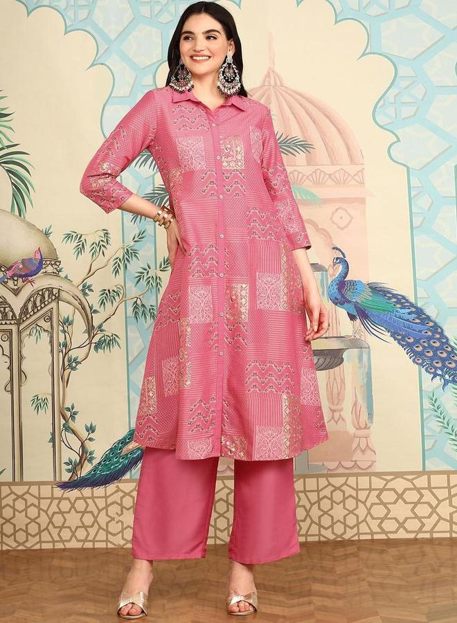 آي شين مجموعة من كورتا وبنطال - Image 4