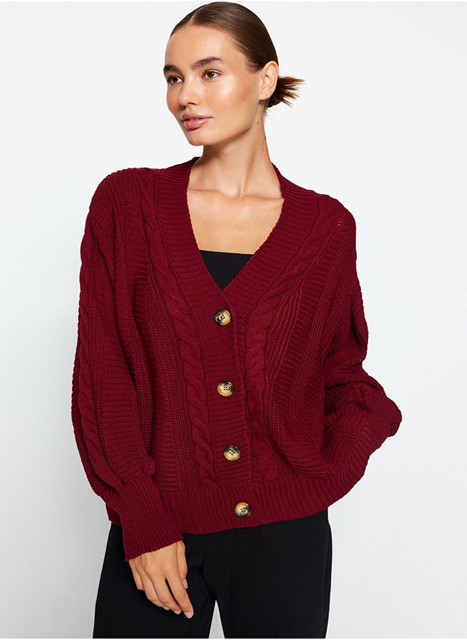 trendyol Oversize Cardigan  - Image 3