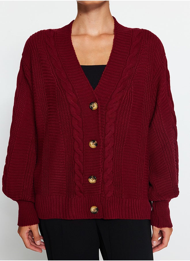 trendyol Oversize Cardigan  - Image 4