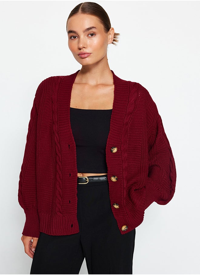 trendyol Oversize Cardigan  - Image 2