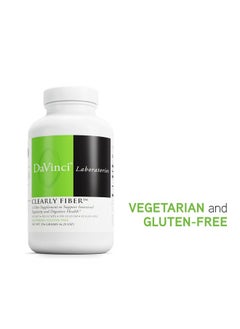 Davinci DAVINCI Labs Clearly Fiber - Daily Fiber Powder for Digestion Support & GLP-1 Production* - Tasteless Drink Mix - Fiber Supplement for Men & Women - Vegetarian, Gluten-Free - 30 Servings (176 g)  - Image 2