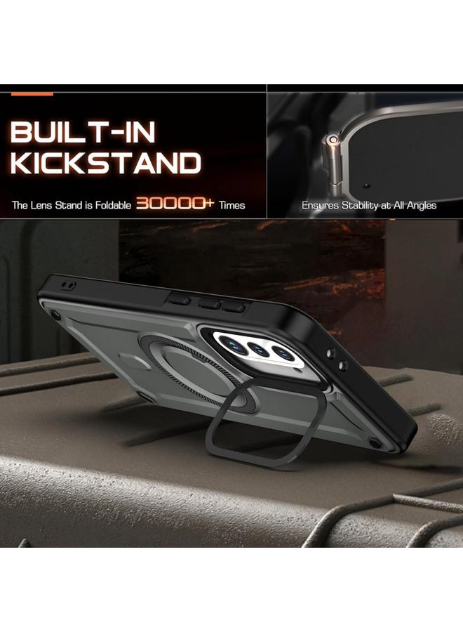 erorex Case For Samsung Galaxy A56 5G MagSafe PC Phone Case with Lens Holder - Image 4