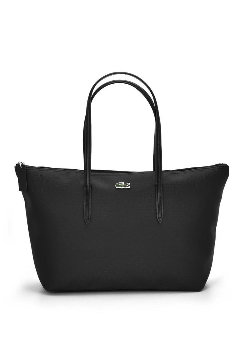LACOSTE Tote Bag Large Size Black Color  - Image 1