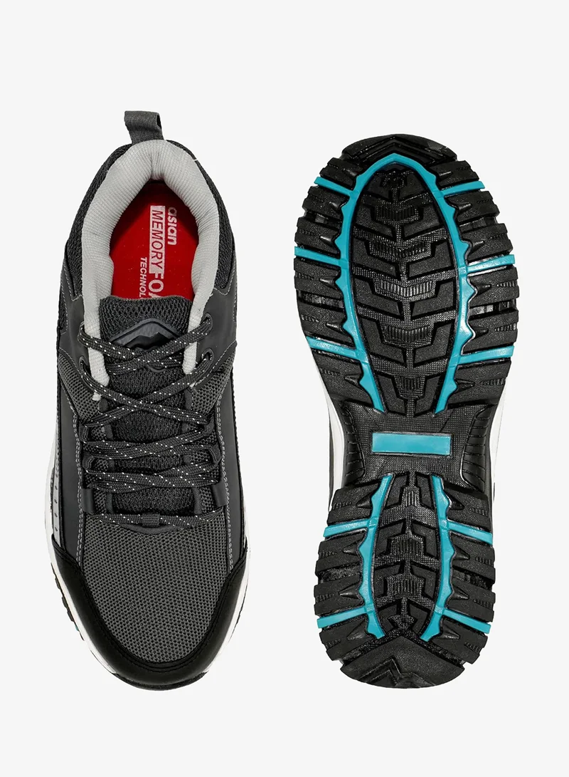Asian  Dark Grey Sneakers for Men and Boys for Men | Best Price UAE