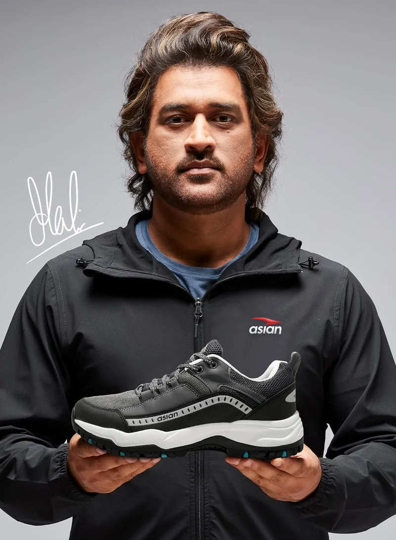 Asian Dark Grey Sneakers for Men and Boys