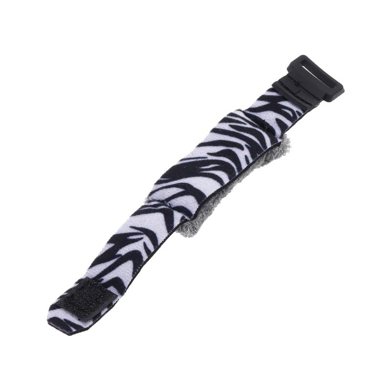 Generic in stock Guitar Stuffy Tape Eliminate Muffy Bass Ukulele Electric Guitar Bundle Winding Stuffy Tape zebra print 