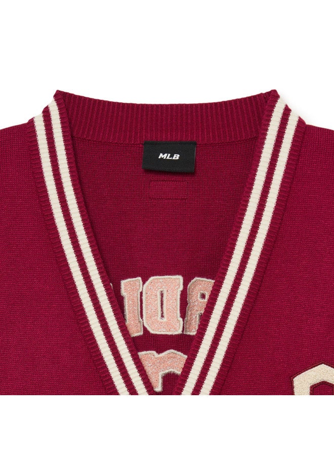 MLB Men'S And Women'S Couple College Style Knitted Cardigan Loose Coat Spring Autumn Kcv01 - Image 5