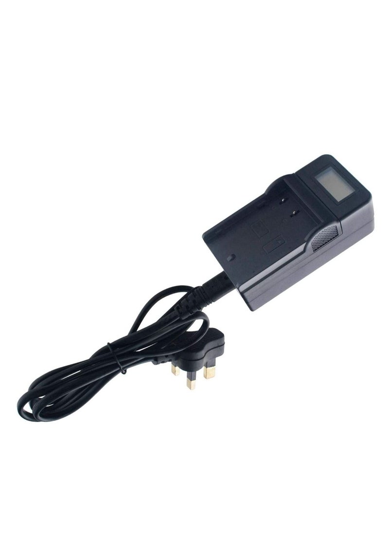 DMK Power - DMK Power EN-EL8 TC1000 LCD Battery Charger for Nikon EN-EL8 Coolpix P1 P2 S1 S2 S3 S5 S6 S7 S7c Coolpix S8 S9 S50 S51 S51c S52 S52c Cool-Station MV-11 MV-121 - Image 1