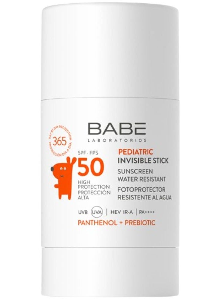Babe Laboratorios Babé Pediatric Invisible Stick SPF50 Sunscreen Water Resistant 30g - Image 1
