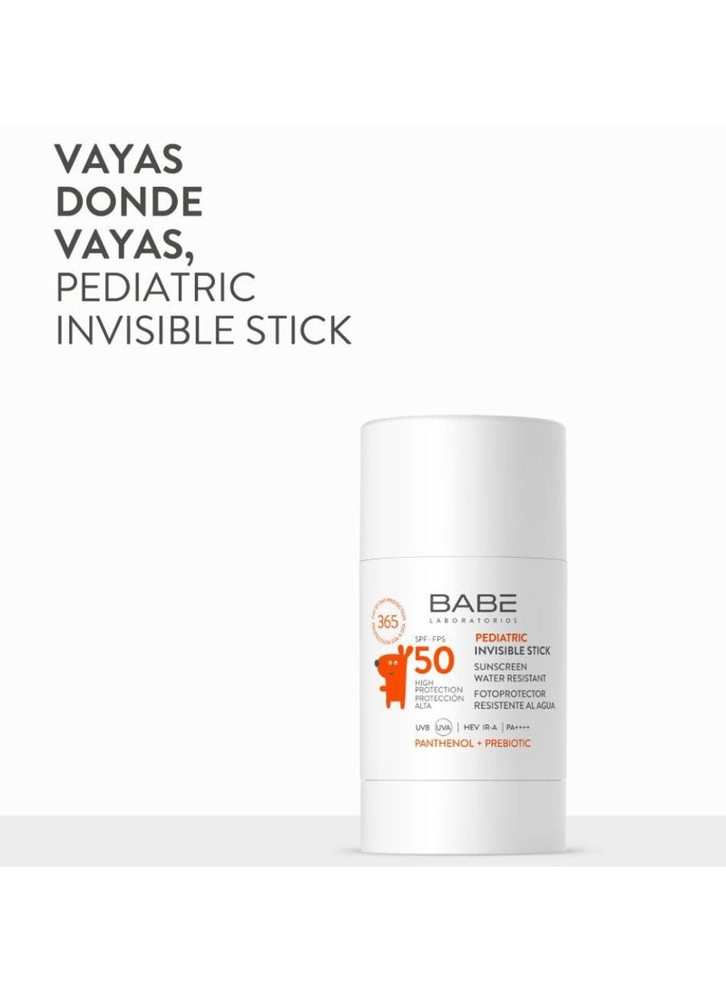 Babe Laboratorios Babé Pediatric Invisible Stick SPF50 Sunscreen Water Resistant 30g - Image 2