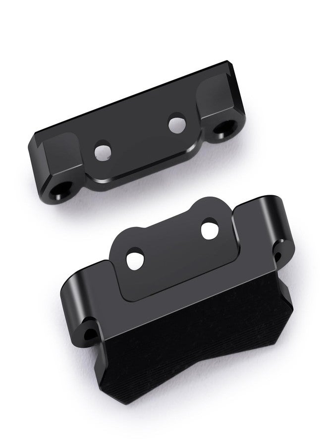 JGGZONE Aluminum Rear Suspension Arm Mount Fixing Arm Rear Pin Mounts Set Compatible with LOSI 1/24 Micro-B 2WD Buggy Upgrade Parts - Black - Image 3