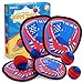 Qrooper Toss and Catch Game Ball Set Toddler Toys for 3 4 5 6 7 8 Year Old Boys Girls Easter Basket Stuffers Yard Games Beach Pool Outdoor Toys for Kids Ages 48 Birthday Gift Baseball Glove - Image 3