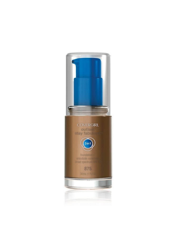 CoverGirl Outlast Allday Stay Fabulous 3In1 Foundation Soft Sable 1 Oz (Packaging May Vary)