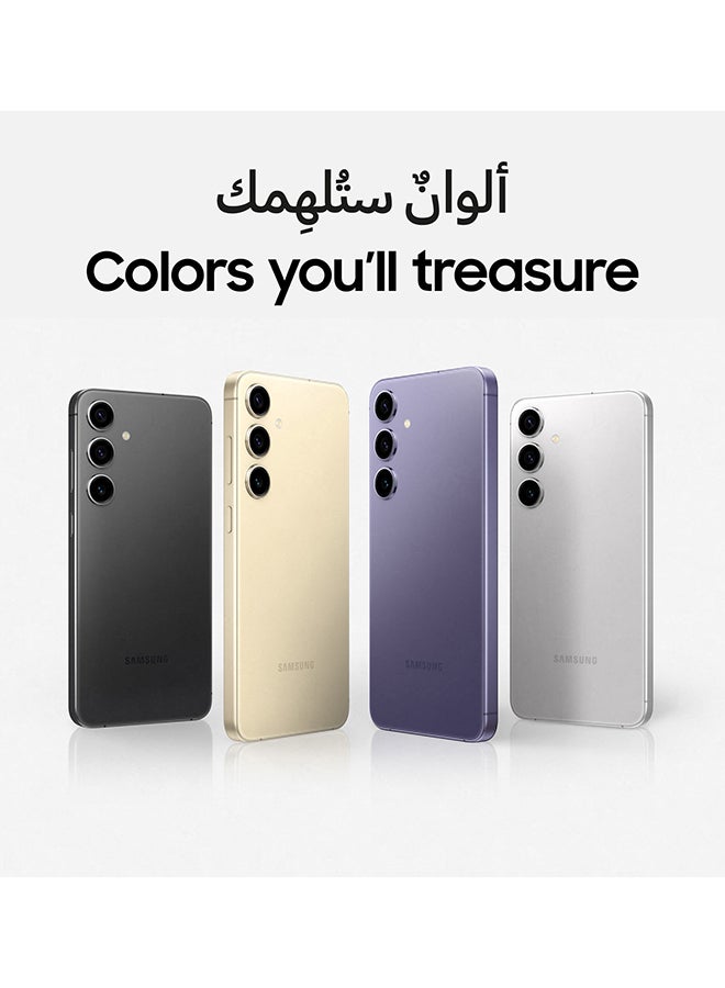 سامسونج هاتف Galaxy S24 Plus 5G ثنائي الشريحة باللون الأصفر الكهرماني وذاكرة الوصول العشوائي (RAM) سعة 12 جيجابايت وسعة 256 جيجابايت - إصدار الشرق الأوسط - Image 2