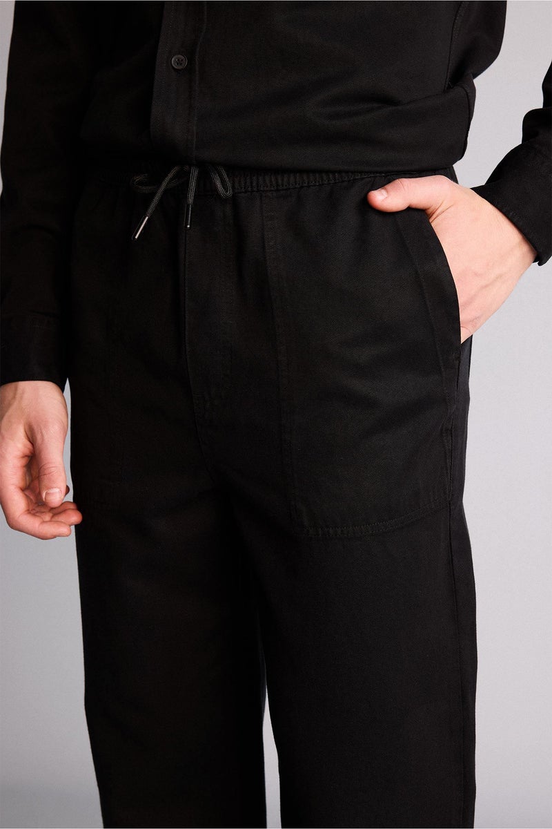 DeFacto Black Man Premium Trousers Casual - Image 4