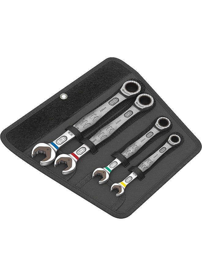 Wera Joker 4Pc Metric Ratcheting Combination Wrench Set One Size - Image 1