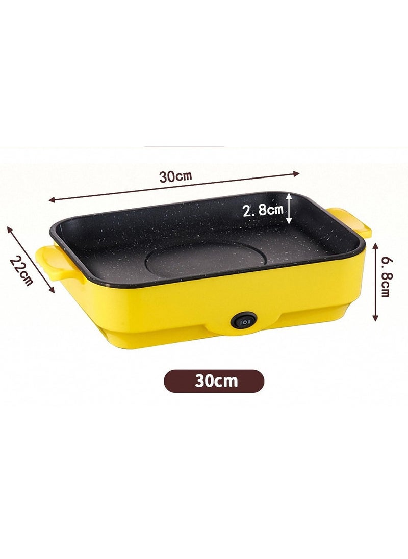 Electric Grill Pan,  Non Stick Household Multi-functional Small Baking Pan 600W Convenient Barbecue Oven Red 30 cm - pzsku/ZB7A2316EC2C772868406Z/45/_/1714364672/47c94fa6-63ef-4481-8cb4-2c89001bc9d1