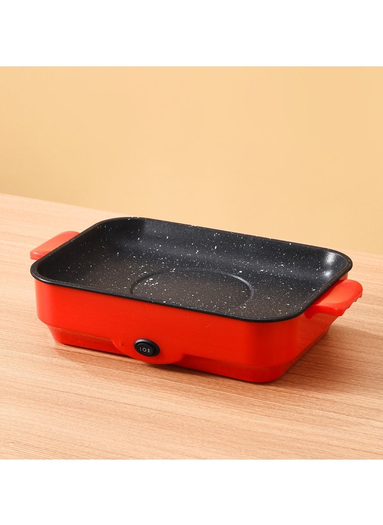 Electric Grill Pan,  Non Stick Household Multi-functional Small Baking Pan 600W Convenient Barbecue Oven Red 30 cm - pzsku/ZB7A2316EC2C772868406Z/45/_/1714364678/5bf87a53-cd8b-4d67-be32-49d9beaa17f6