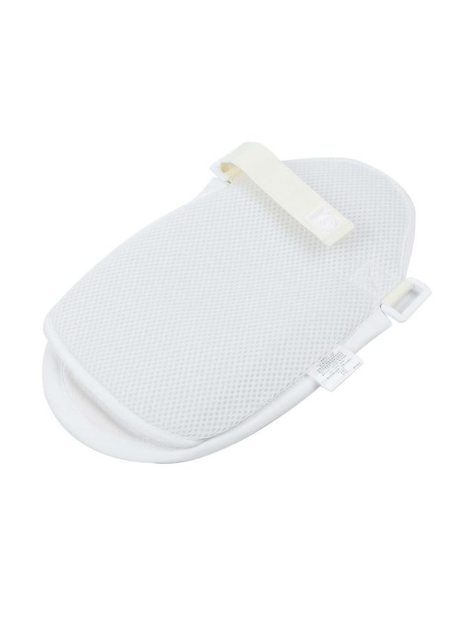 NIBEMINENT Constraint Glove Patient Anti-Scratching Hand Fixed Straps Brace Control Belt Protective MittWhite Free Size  - Image 2
