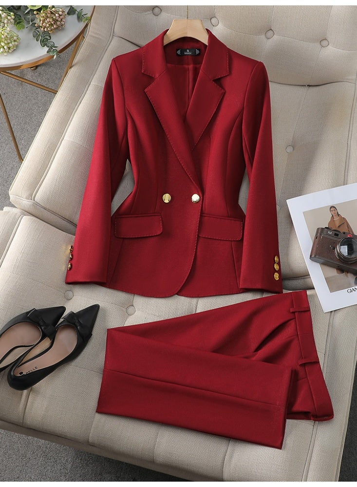 Shougu New Fashionable Casual Ms Suit Set 