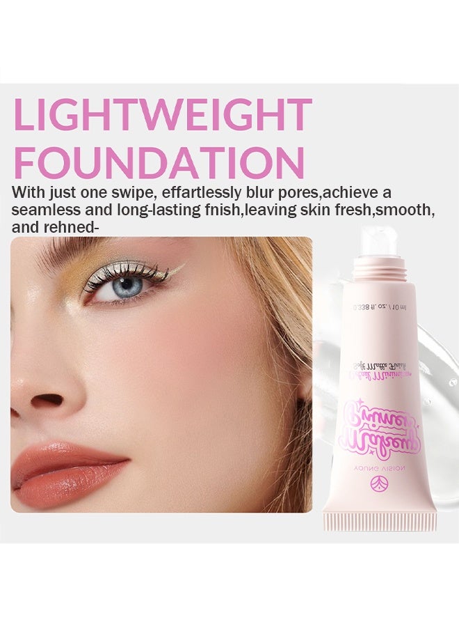 YOUNG VISION Makeup Primer,Pore-Minimizing Makeup Primer for Face Before Makeup, Soft Matte Finish, Shine Control, Long-Lasting Face & Foundation Base, Lightweight Complexion Prep,10ml - Image 5