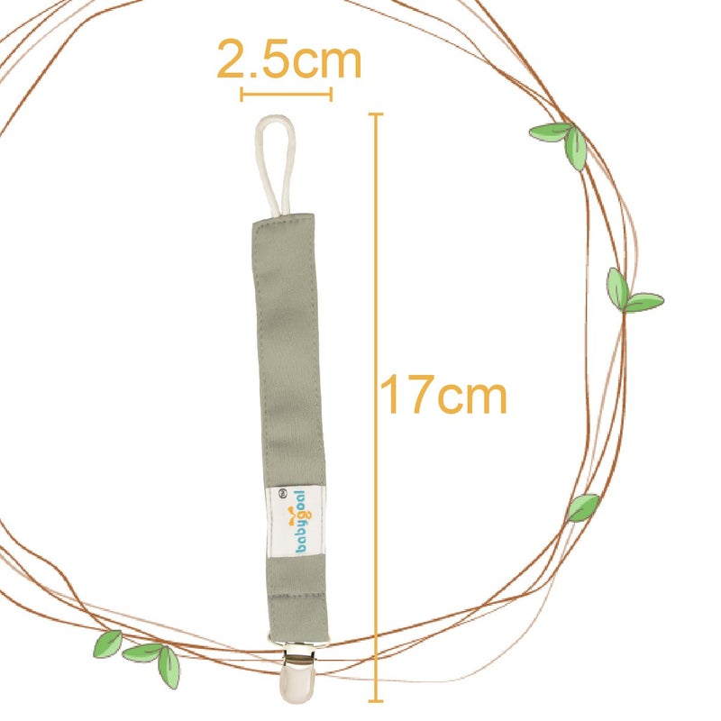 بيبي جول Babygoal White Black Pacifier Clips, 3 Pack Pacifier Holder Clips for Boys and Girls Fits for Most Pacifier Styles  Baby Toys and Baby Gift MP01 - Image 4