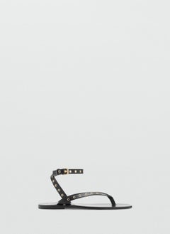 MANGO Die-Cut Straps Sandals  - Image 1