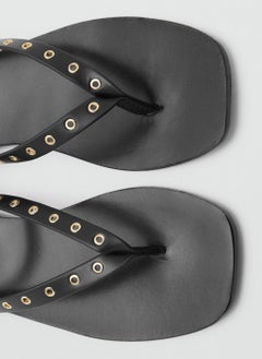 MANGO Die-Cut Straps Sandals  - Image 4