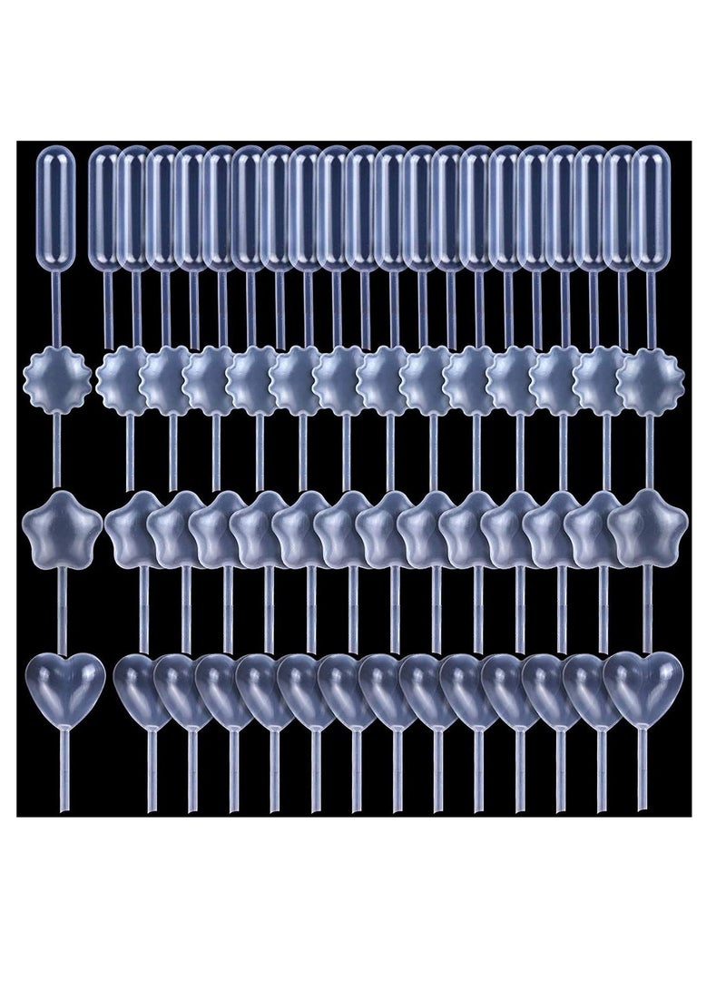 200pcs 4ml Cupcake Pipettes Mini Disposable Transfer Pipettes Squeeze Dropper Liquid Injector Pipettes for Jam Strawberries Cupcake Chocolate Birthday Party and Holiday Decoration - Image 1