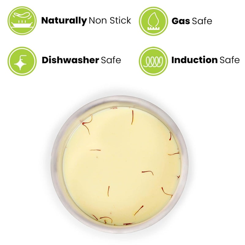Allo Stainless Steel Triply Tope with Lid/Patila/Bhagona for Grains/Soups/Canning/Desserts/Broth Boiling Tope Induction Gas Base Multi-Purpose Steel | 10 Years Warranty 14cm, 1.1 litres - Image 3