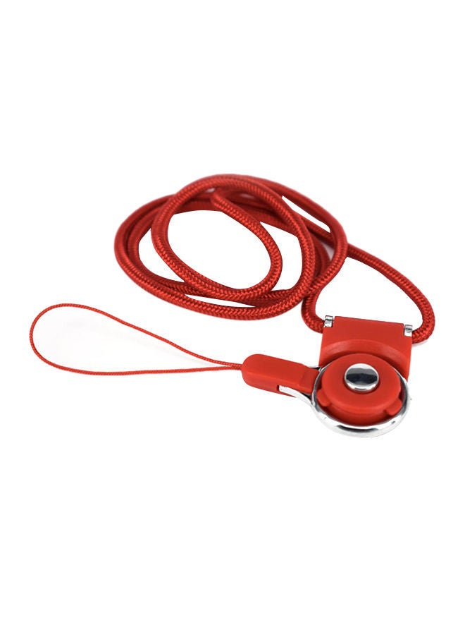 NIBEMINENT Neck Strap For Mobile And ID Card Red - Image 2