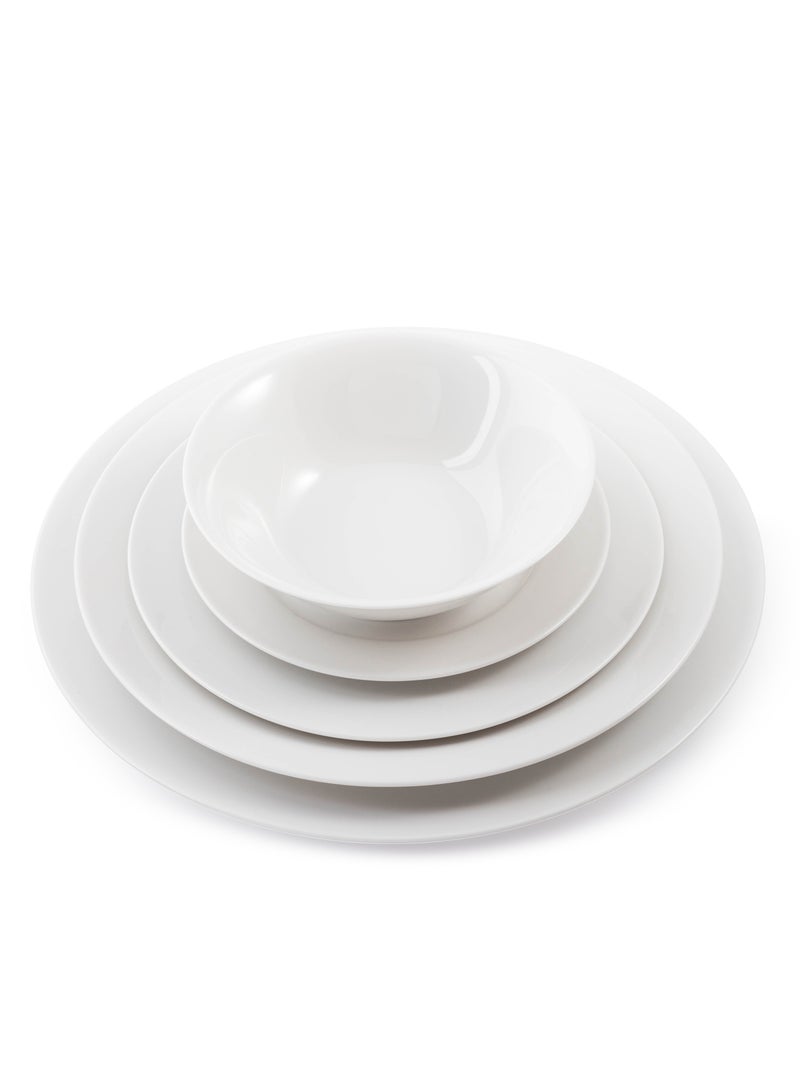 Dania 32 Pieces Pure Porcelain Dinner Set Suitable for 6 People - Image 5