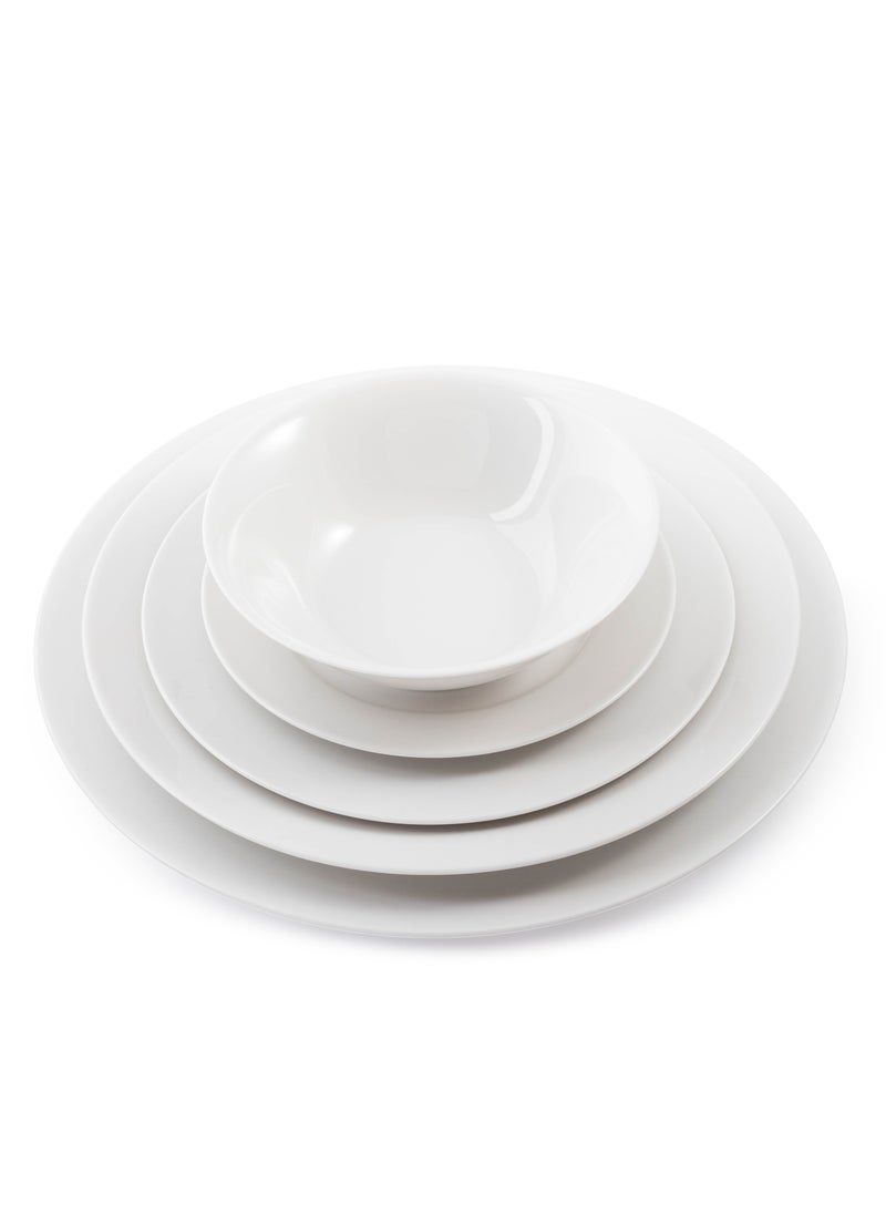 Dania 32 Pieces Pure Porcelain Dinner Set Suitable for 6 People  - Image 3