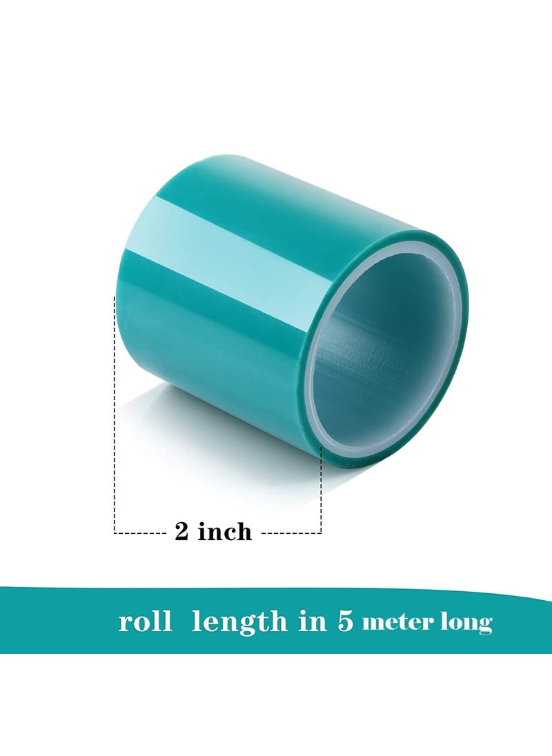 R H LIFESTYLE R H LIFESTYLE UV Green Craft Seamless Sticky Paper Tape Traceless Adhesive for Hollow Frame Bezels Uv Tape for Resin Art (1 PC UV TAPE) ANC4303  - Image 4