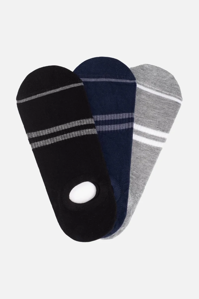 Aytuğ Men's Modal 3 Pairs Special Boxed Ballet Socks - 13303