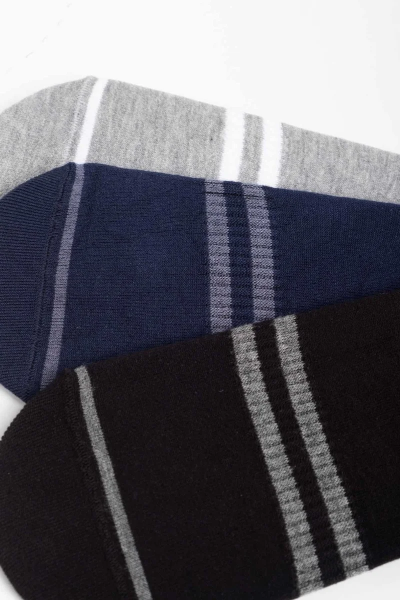 Aytuğ Men's Modal 3 Pairs Special Boxed Ballet Socks - 13303