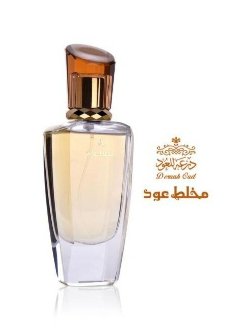 Deraah Oud - Mukhallat Oud Eau De Perfume 75ml - Image 1