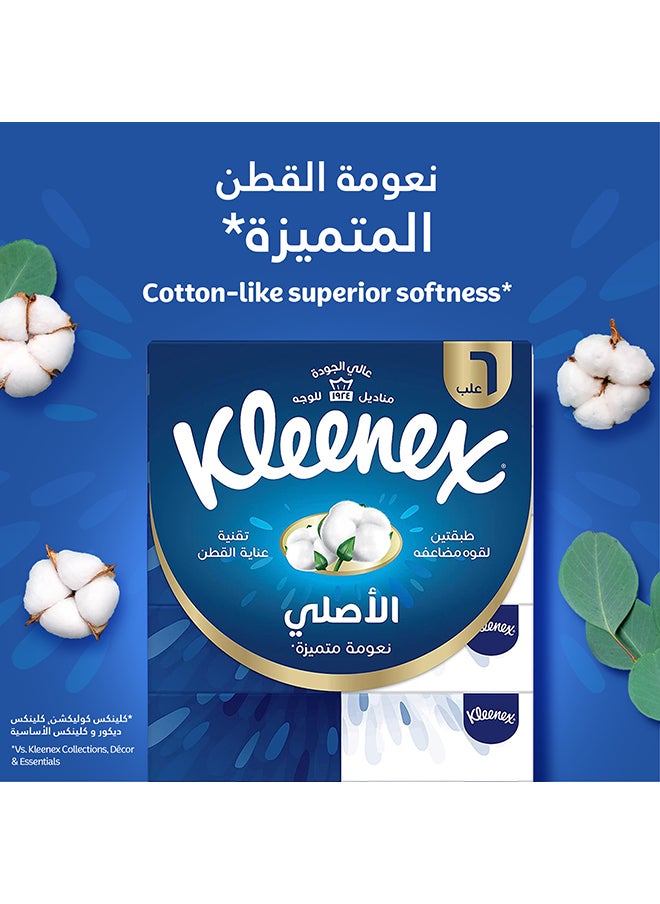 كلينيكس منديل وجه أصلي ١٥٢ منديل عبوة من 3 قطع  - Image 3