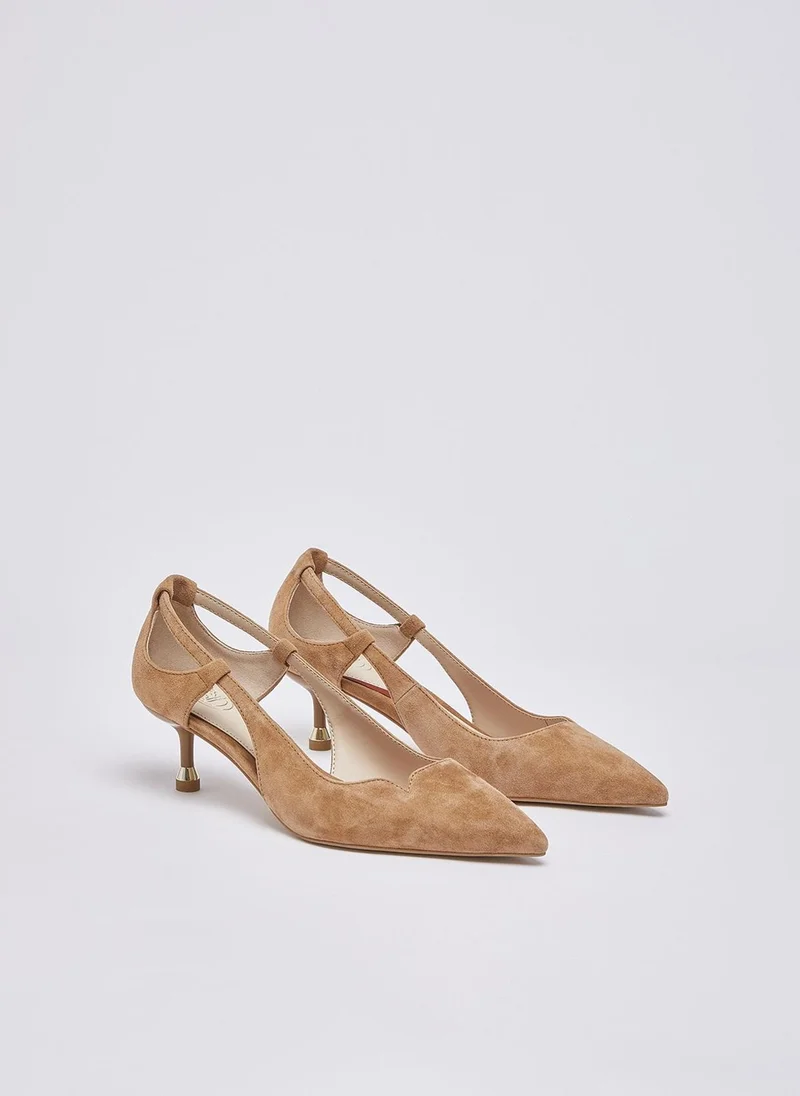 ليو جو Suede Pumps