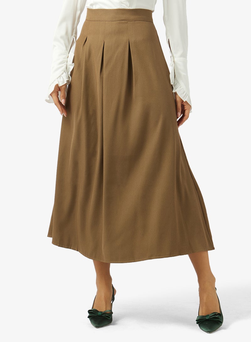 Khizana Box Pleat Skirt - Image 1