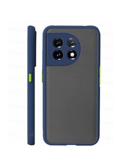 OnePlus 11 / OnePlus 11R / OnePlus ACE 2 Translucent Hybrid Back Case | Smoked Matte Back | 360 Degree Protection | Protective Hard Back Case Cover for OnePlus 11 / OnePlus 11R / OnePlus ACE 2