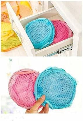 BB BACKBENCHERS Heavy Duty Laundry Basket | Large Round Collapsible Storage Hamper | for Blankets, Toys & Laundry | Foldable Home Organizer for Dorm, Apartment | Blue - Image 3
