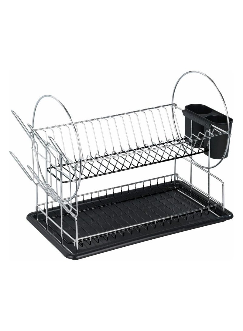 Wenko Premium Duo Dish Rack W Accessory Set 52 x 24 x 36 cm
